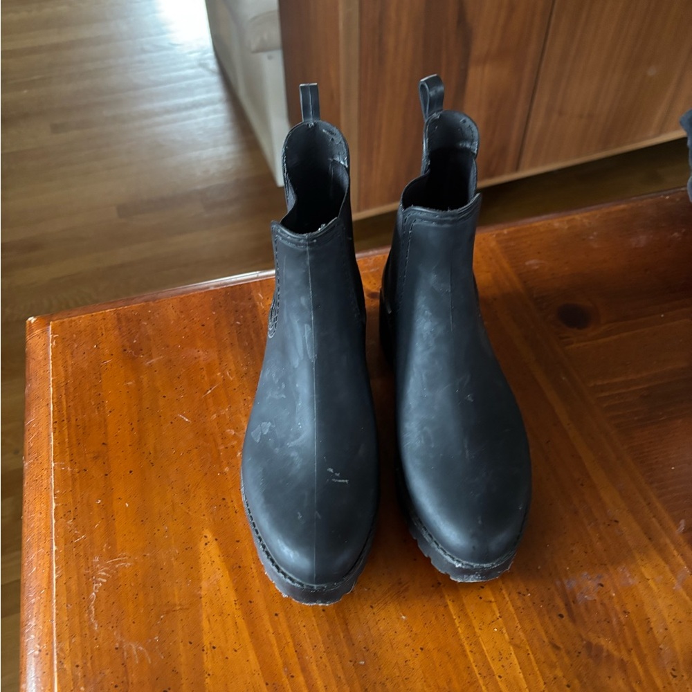 Jeffrey Campbell Black Ankle Boots